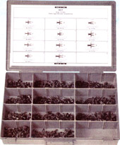 Ergo Tufloks Push Type Retainer Assortment Chrysler, Ford & GM